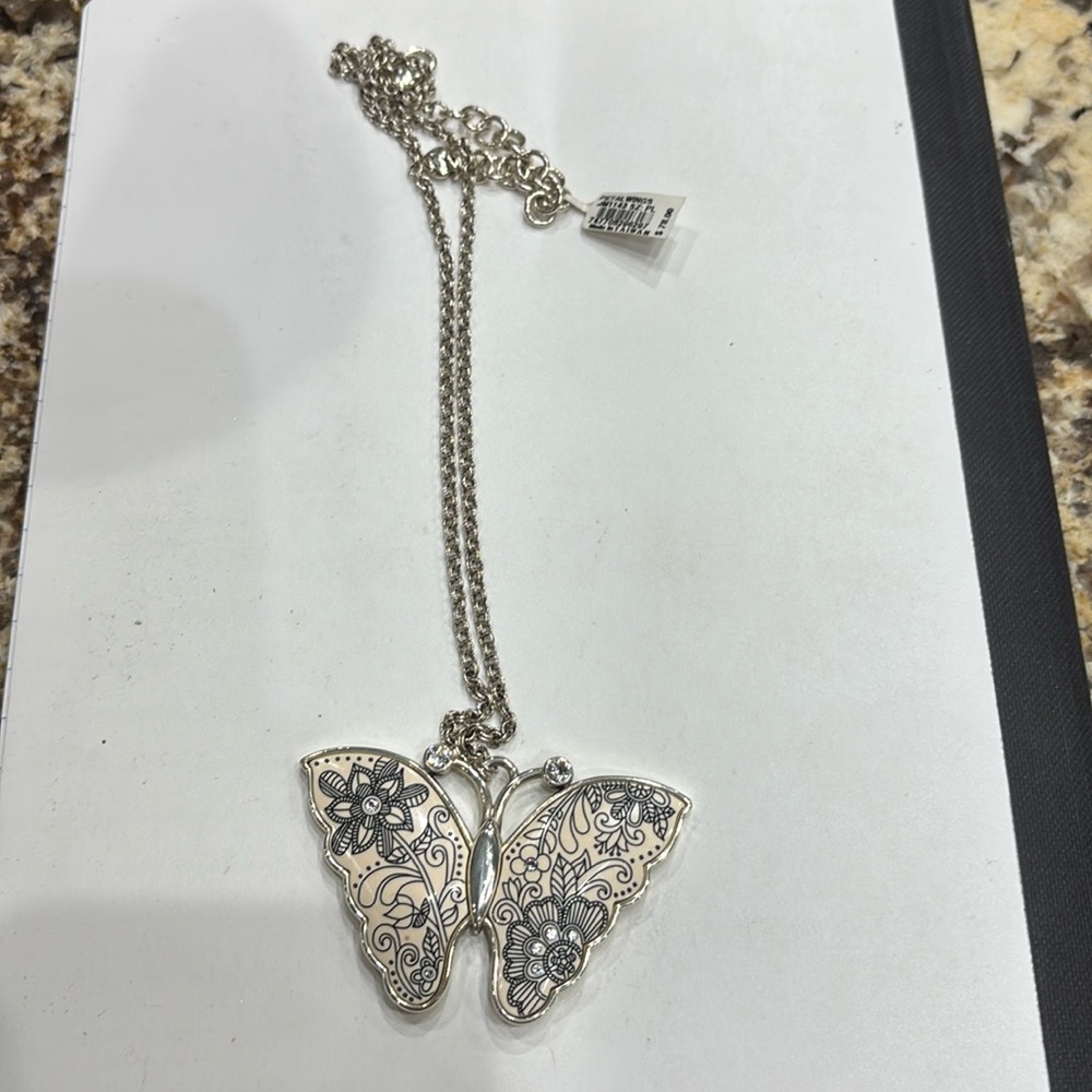 Butterfly petal wings Brighton necklace